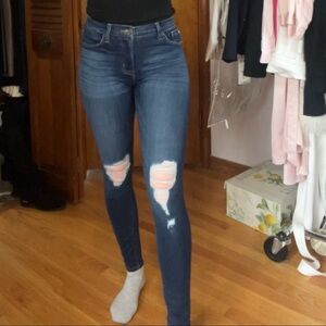 ‼️MOVING SALE‼️ Hudson Classic Blue Distressed Women's Jeans